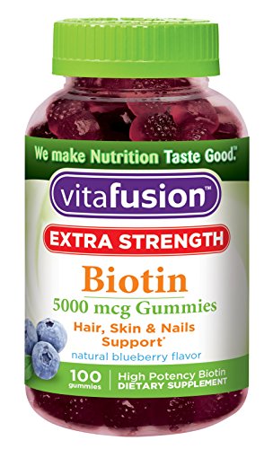 Vitafusion Extra Strength Biotin Gummies  100 Count (Packaging May Vary) 1 Vitafusion Extra Strength Biotin Gummies  100 Count (Packaging May Vary)