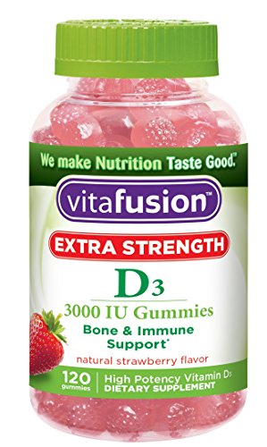 Vitafusion Extra Strength Vitamin D3 Gummies  120 Count (Packaging May Vary) 1 Vitafusion Extra Strength Vitamin D3 Gummies  120 Count (Packaging May Vary)