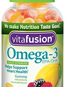 Vitafusion Omega-3 Gummies  120 Count (Packaging May Vary)