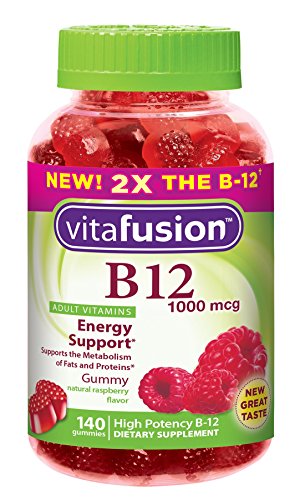 Vitafusion Vitamin B-12 1000 mcg Supplement 140 Count (Packaging May Vary) 1 Vitafusion Vitamin B-12 1000 mcg Supplement 140 Count (Packaging May Vary)