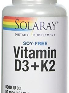 Vitamin D-3   K-2 Solaray 60 VCaps