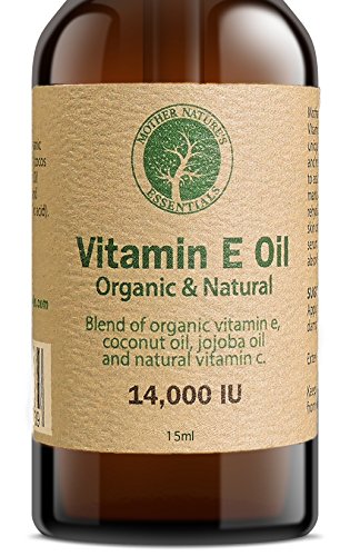 Vitamin E Oil 100 Natural Organic Highest Quality Organic Vitamin E Oil (d-alpha-tocopherol) Organic Coconut Oil Organic Jojoba 100 Natural Vitamin C 15ML 1 Vitamin E Oil 100 Natural Organic Highest Quality Organic Vitamin E Oil (d-alpha-tocopherol) Organic Coconut Oil Organic Jojoba 100 Natural Vitamin C 15ML