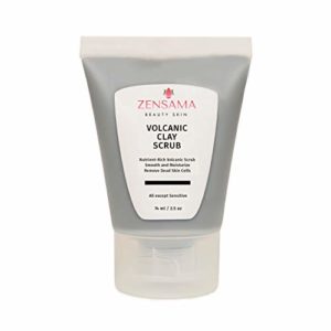 Volcanic Clay Scrub-For Facial Scrub  Exfoliates  Vitamin K  A  E and F Restore Skin Normal Activity 2 5 oz 74ml