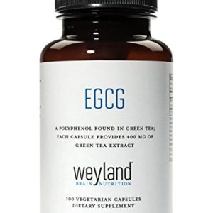 Weyland  EGCG from Green Tea Extract  400 mg (100 Vegetarian Capsules)