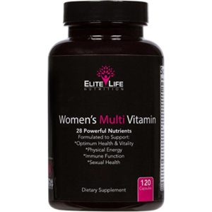 Women's Multi Vitamin - 28 Powerful Nutrients  Vitamins  and Minerals - Best Multivitamin for Women - Supports Optimum Health  Physical Energy  Immune System  and Maximum Vitality - 120 Capsules