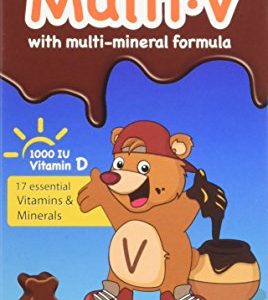 Yum V's Multi-Vitamin Plus Mineral Formula Milk Chocolate  60 Count