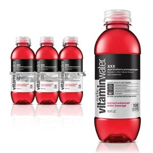 vitaminwater xxx  electrolyte enhanced water w vitamins  açai-blueberry-pomegranate drinks  16 9 fl oz  6 Pack