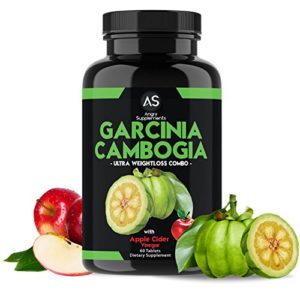 Angry Supplements Garcinia Cambogia with Apple Cider Vinegar Pills for Weightloss - Best Natural Detox Remedy Includes Gymnema  Cinnamon  Ketone for A Complex Diet  Health  and Nutrition (1-Pack)