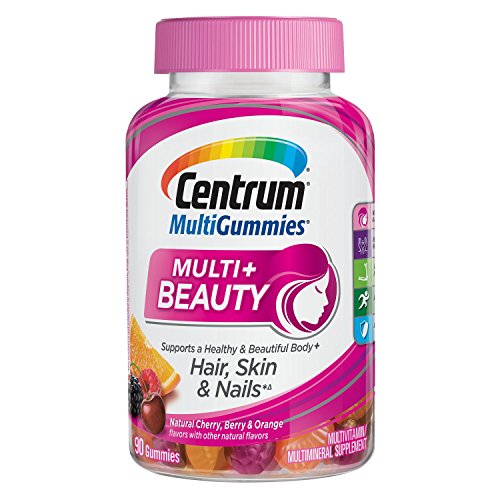 Centrum MultiGummies Multi   Beauty (90 Count  Natural Cherry  Berry  Orange Flavors) Multivitamin Multimineral Supplement Gummy 1 Centrum MultiGummies Multi   Beauty (90 Count  Natural Cherry  Berry  Orange Flavors) Multivitamin Multimineral Supplement Gummy