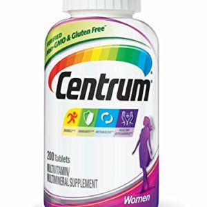 Centrum Women (200 Count) Multivitamin   Multimineral Supplement Tablet  Vitamin D3