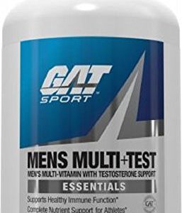 GAT Mens Multi   Test  Premium Multivitamin and Complete Testosterone Boosting Support with Tribulus Terristis  60 Tablets 30 Servings