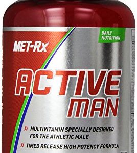 MET-Rx Active Man Multivitamin  90 count  Comprehensive Multivitamin for Active and Athletic Men  Vitamins  Minerals and Antioxidants