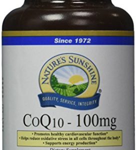 NATURE'S SUNSHINE COQ10 Gel Capsules  60 Count