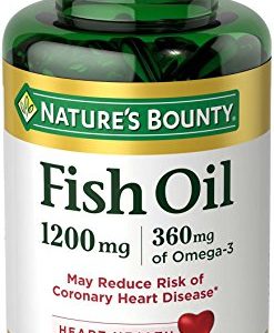 Nature's Bounty Omega-3 Fish Oil 1200 mg Softgels 320 ea
