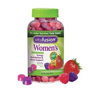Vitafusion Women's Gummy Vitamins  Natural Berry Flavors  150 Count (Pack of 2)