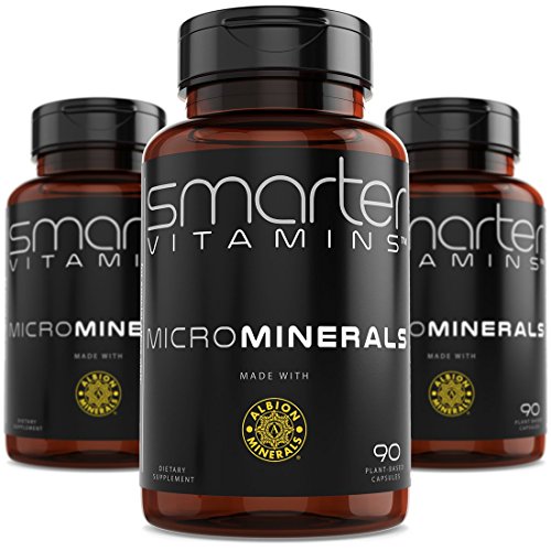 (3 Bottles) Powerful ZINC Glycinate from Albion® Boosted with 5 Extra Essential Trace Minerals to Support Metabolism DNA and Enhanced ZMA Supplement 90 Plant-Based Vegan Capsules 1 (3 Bottles) Powerful ZINC Glycinate from Albion® Boosted with 5 Extra Essential Trace Minerals to Support Metabolism DNA and Enhanced ZMA Supplement 90 Plant-Based Vegan Capsules