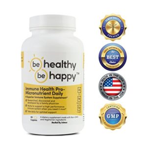 Be Healthy  Be Happy  Immune Health Pro - Micronutrient Daily A Superior Immune System Supplement